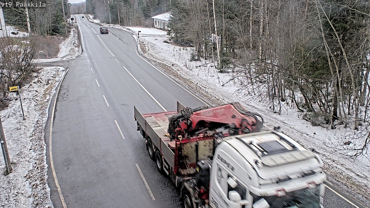 Kelikamerat Kuva Tie 9 Tuusniemi, Paakkila, Tuusniemi, Pohjois-Savo