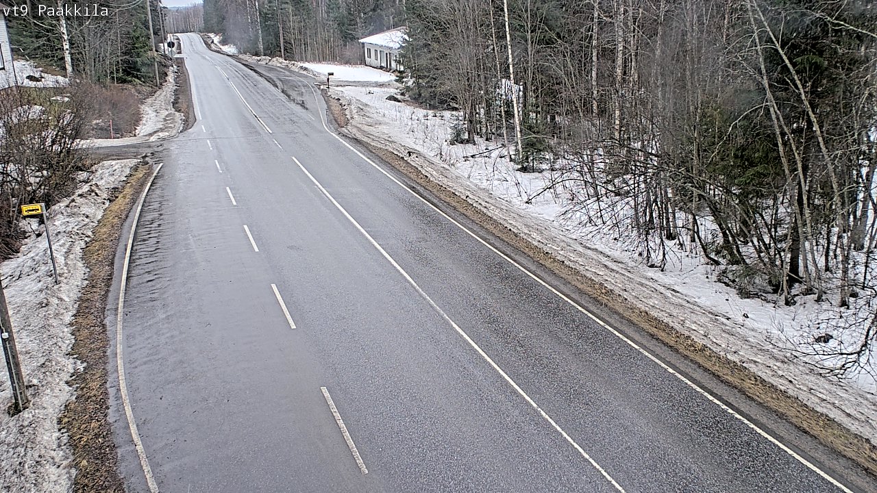 Kelikamerat Kuva Tie 9 Tuusniemi, Paakkila, Tuusniemi, Pohjois-Savo