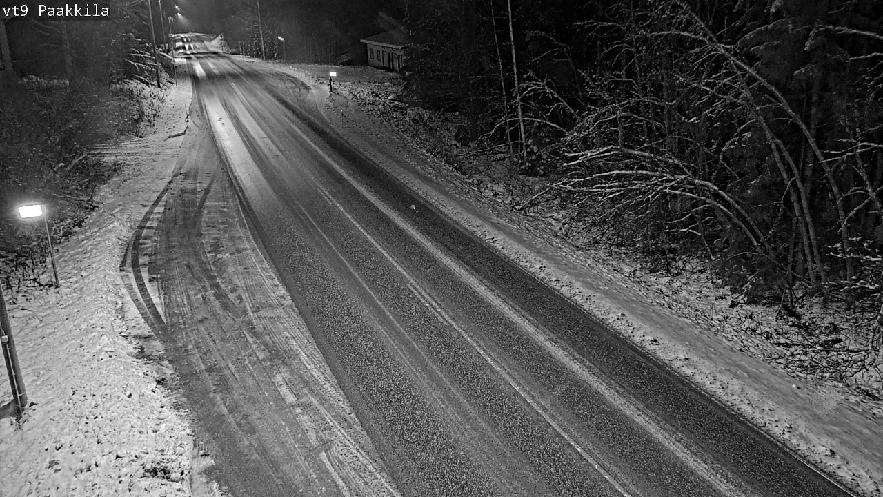 Weather Camera Image Road 9 Tuusniemi, Paakkila, Tuusniemi, Pohjois-Savo