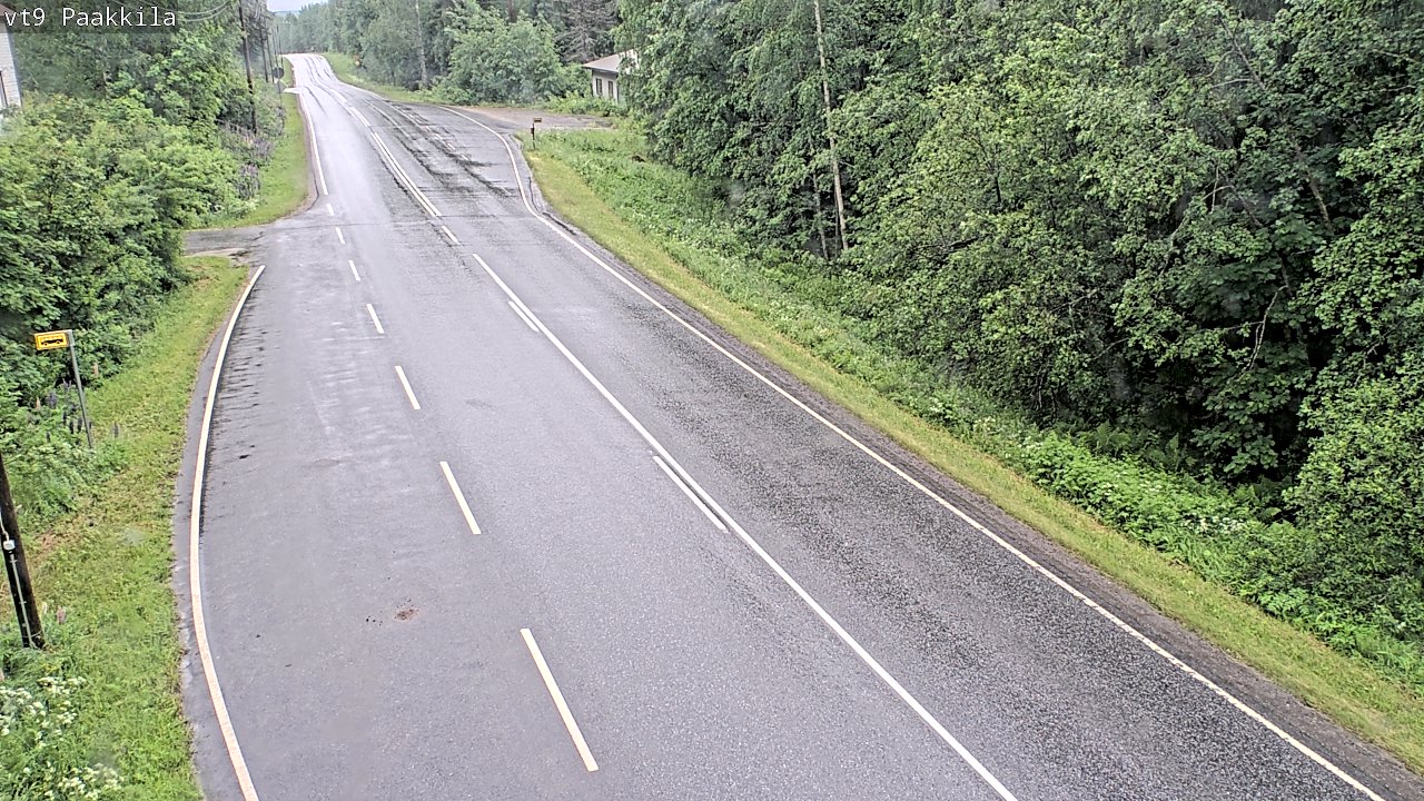 Weather Camera Image Väg 9 Tuusniemi, Paakkila, Tuusniemi, Pohjois-Savo