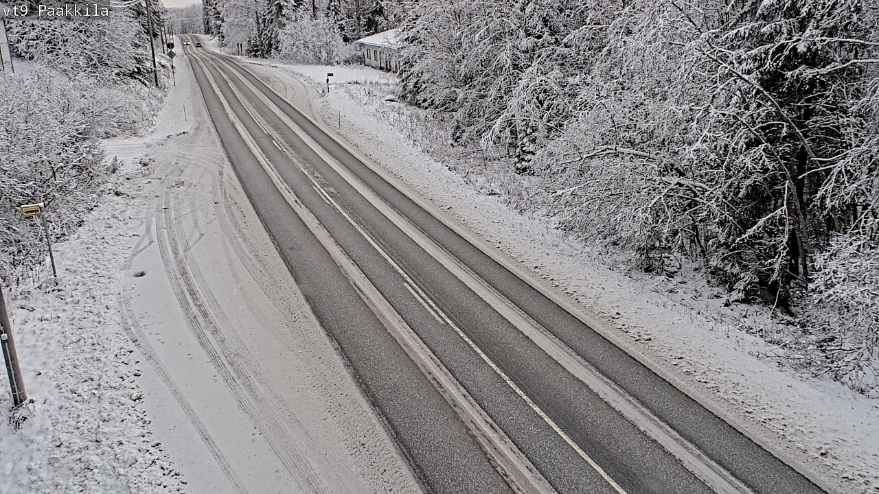 Kelikamerat Kuva Tie 9 Tuusniemi, Paakkila, Tuusniemi, Pohjois-Savo
