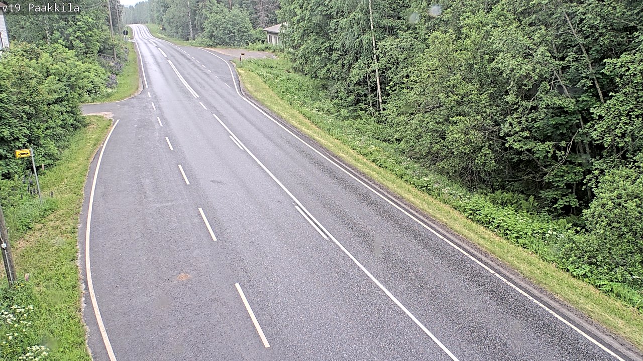 Weather Camera Image Road 9 Tuusniemi, Paakkila, Tuusniemi, Pohjois-Savo