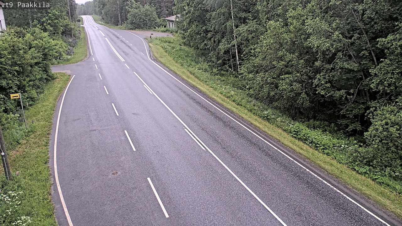 Weather Camera Image Road 9 Tuusniemi, Paakkila, Tuusniemi, Pohjois-Savo