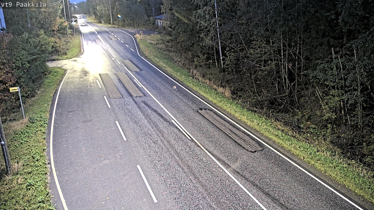 Kelikamerat Kuva Tie 9 Tuusniemi, Paakkila, Tuusniemi, Pohjois-Savo