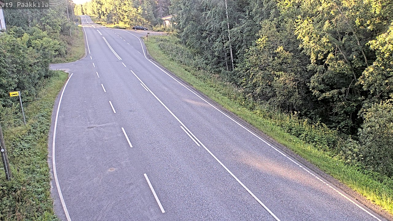 Kelikamerat Kuva Tie 9 Tuusniemi, Paakkila, Tuusniemi, Pohjois-Savo