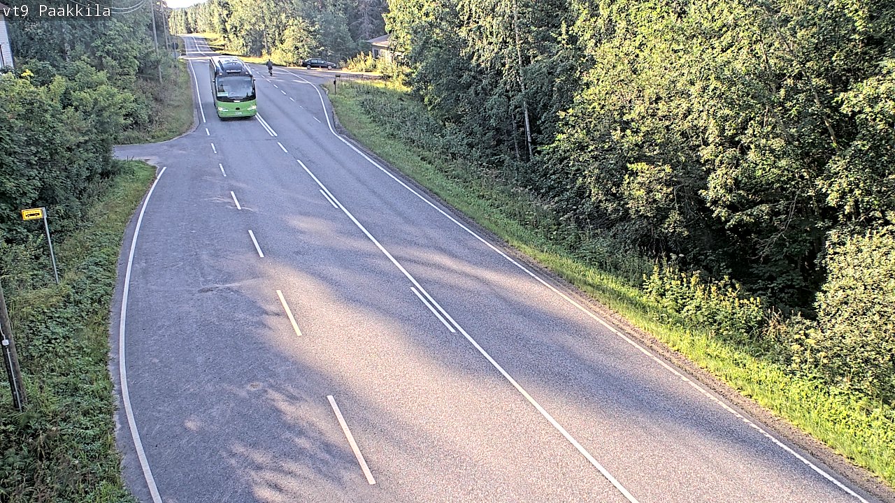Kelikamerat Kuva Tie 9 Tuusniemi, Paakkila, Tuusniemi, Pohjois-Savo