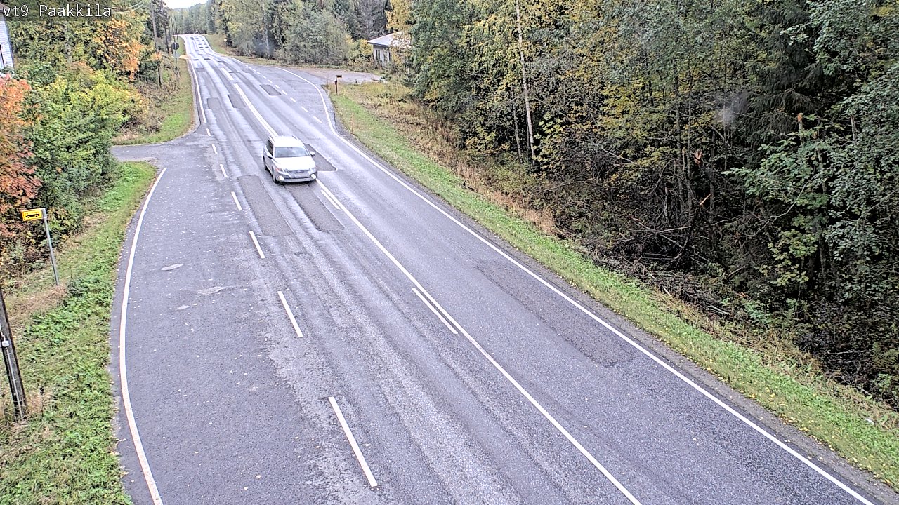 Weather Camera Image Road 9 Tuusniemi, Paakkila, Tuusniemi, Pohjois-Savo