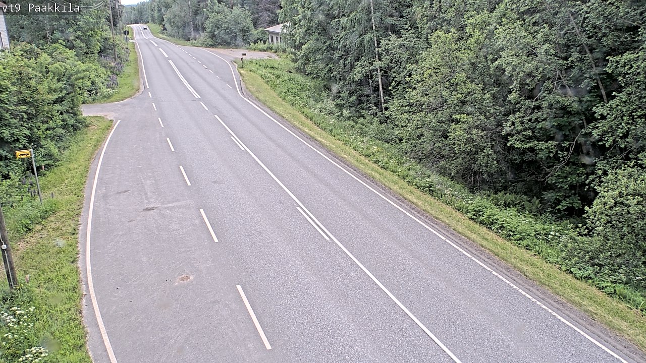 Weather Camera Image Road 9 Tuusniemi, Paakkila, Tuusniemi, Pohjois-Savo