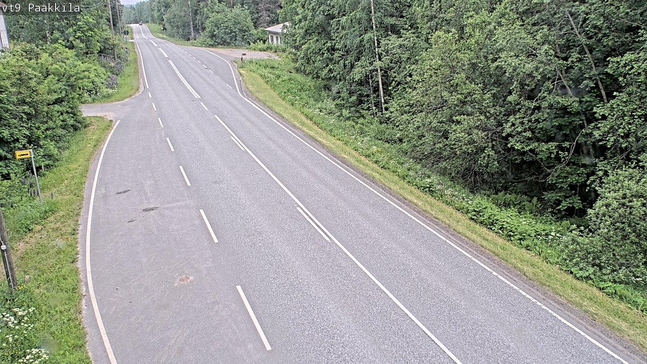 Weather Camera Image Road 9 Tuusniemi, Paakkila, Tuusniemi, Pohjois-Savo
