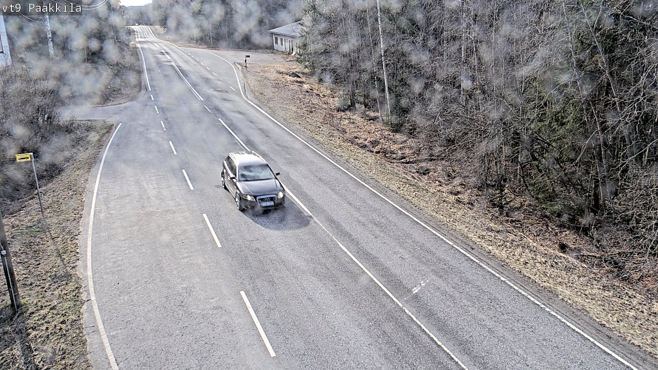 Weather Camera Image Väg 9 Tuusniemi, Paakkila, Tuusniemi, Pohjois-Savo