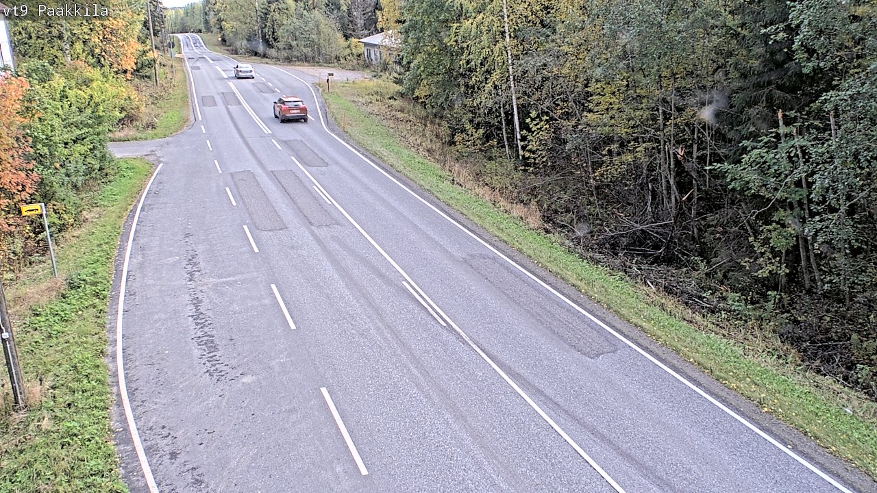 Weather Camera Image Road 9 Tuusniemi, Paakkila, Tuusniemi, Pohjois-Savo