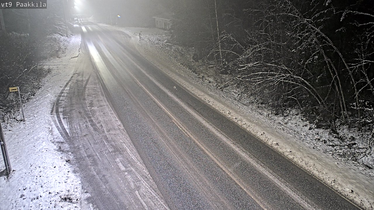 Weather Camera Image Road 9 Tuusniemi, Paakkila, Tuusniemi, Pohjois-Savo