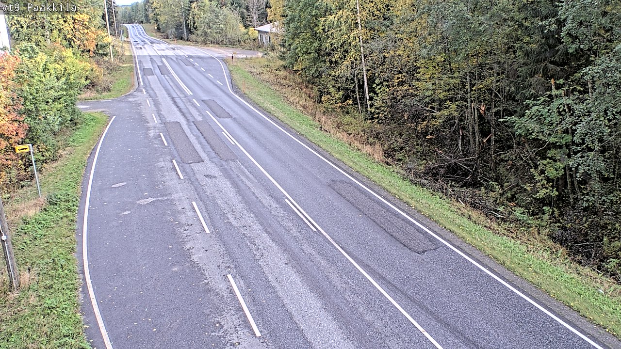 Kelikamerat Kuva Tie 9 Tuusniemi, Paakkila, Tuusniemi, Pohjois-Savo