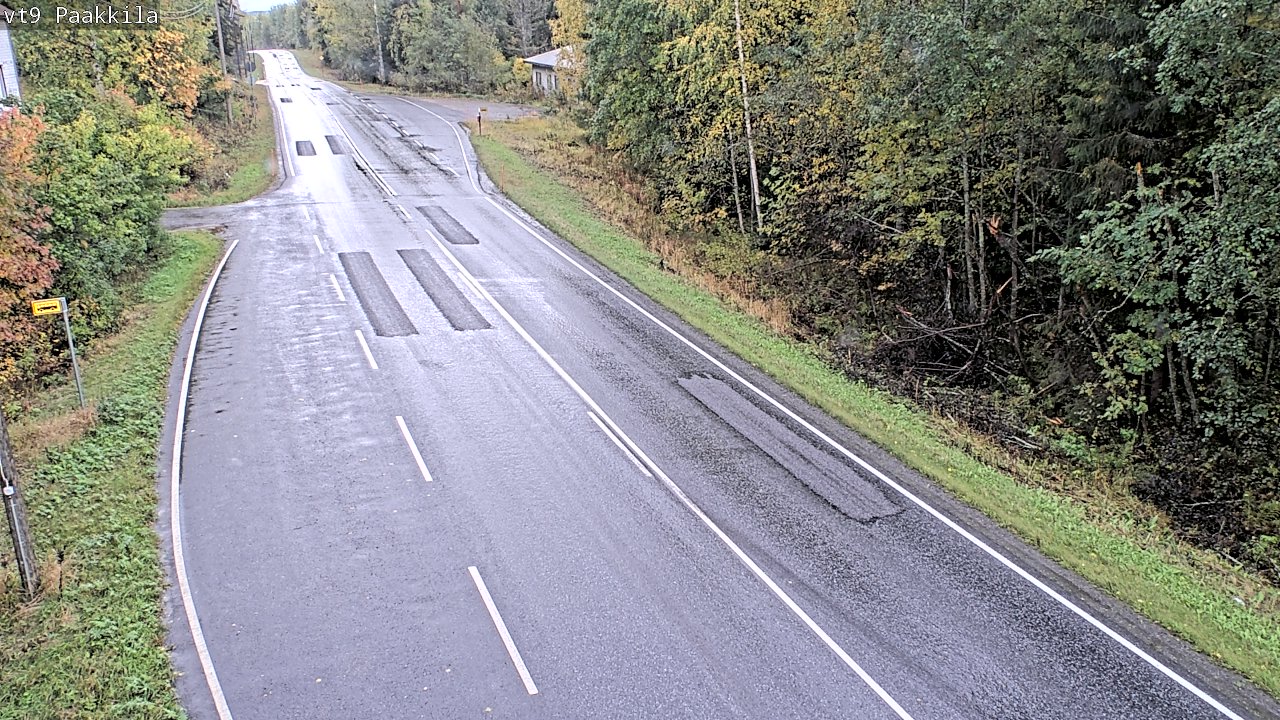 Kelikamerat Kuva Tie 9 Tuusniemi, Paakkila, Tuusniemi, Pohjois-Savo