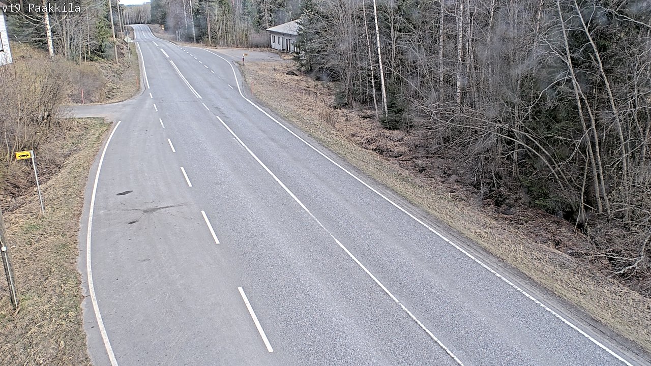 Weather Camera Image Väg 9 Tuusniemi, Paakkila, Tuusniemi, Pohjois-Savo