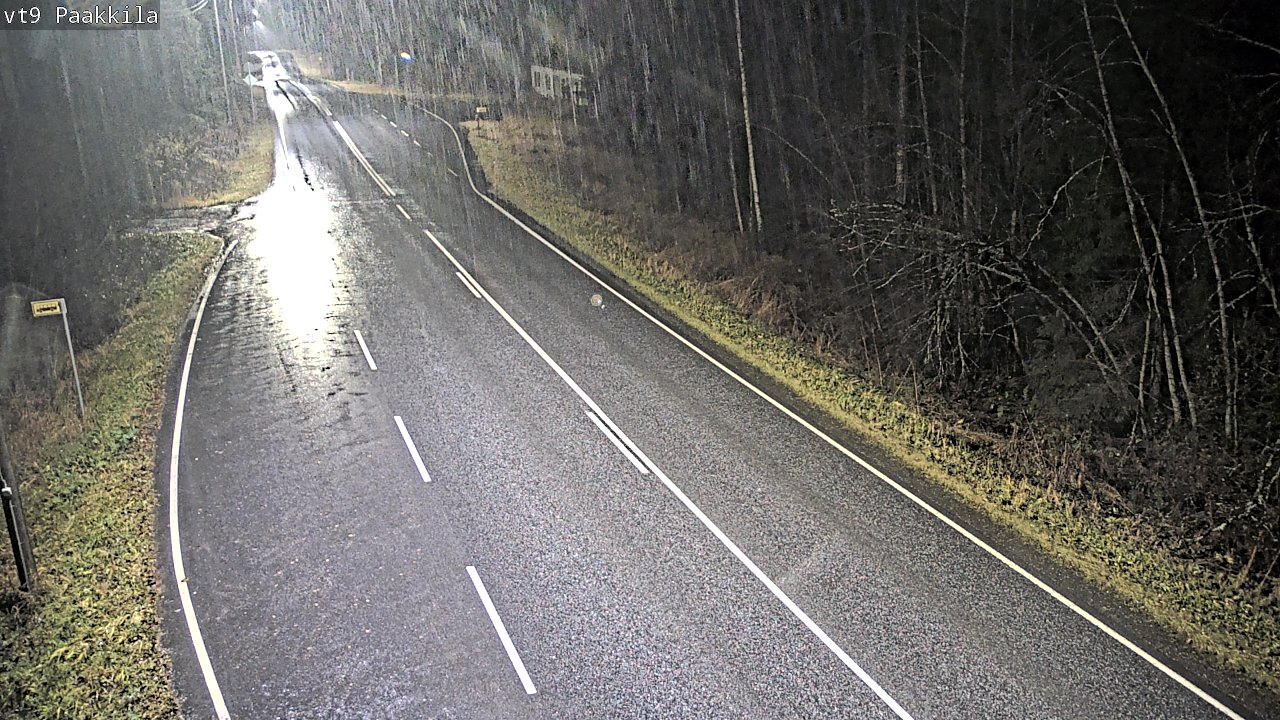 Weather Camera Image Väg 9 Tuusniemi, Paakkila, Tuusniemi, Pohjois-Savo