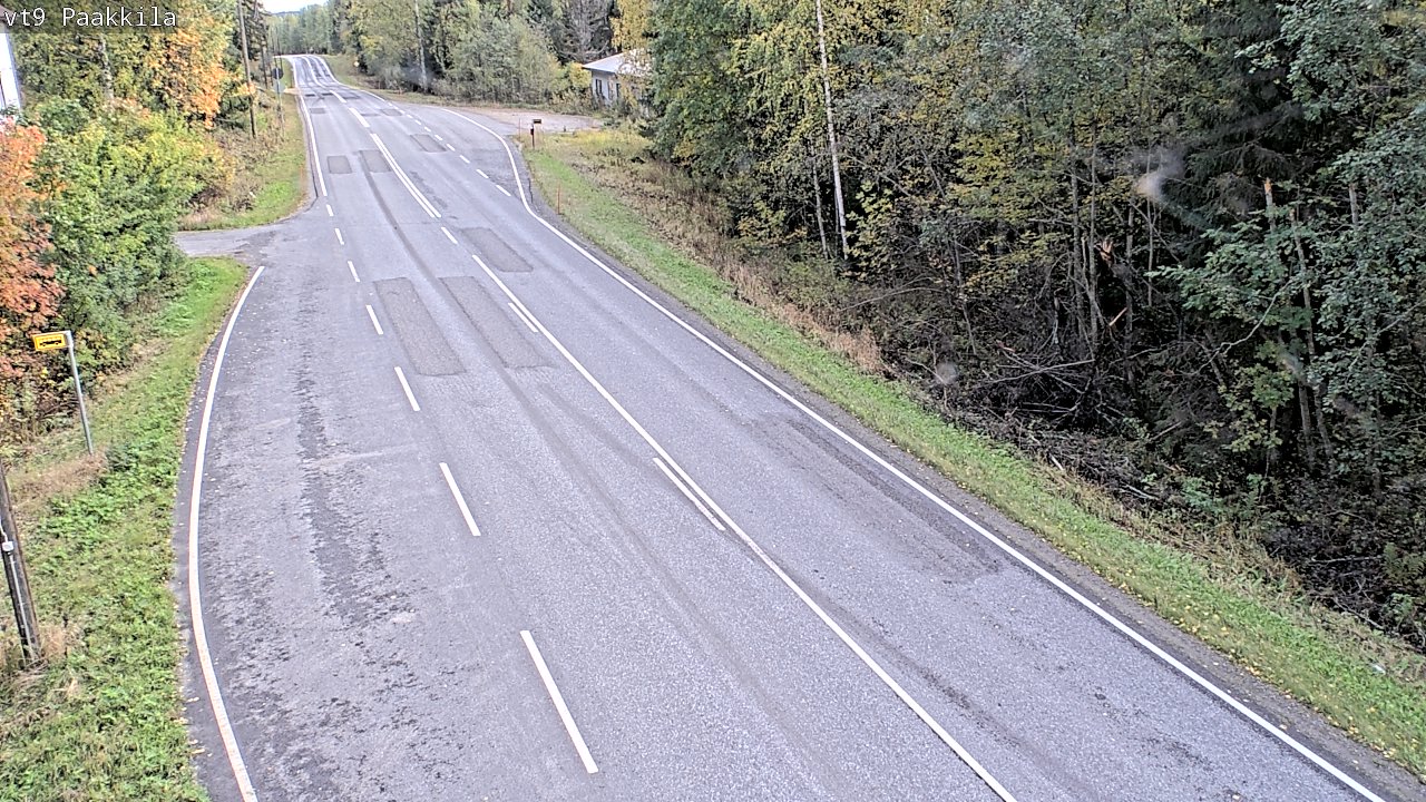 Weather Camera Image Road 9 Tuusniemi, Paakkila, Tuusniemi, Pohjois-Savo