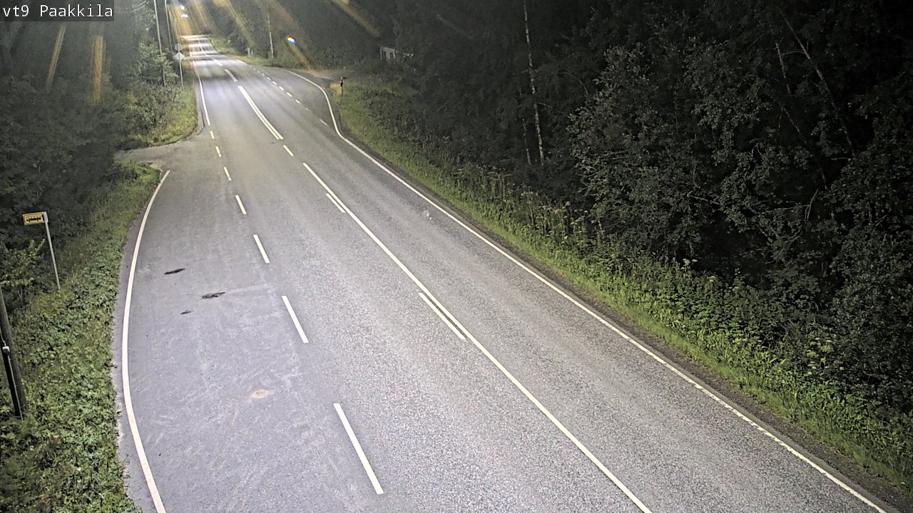 Weather Camera Image Väg 9 Tuusniemi, Paakkila, Tuusniemi, Pohjois-Savo