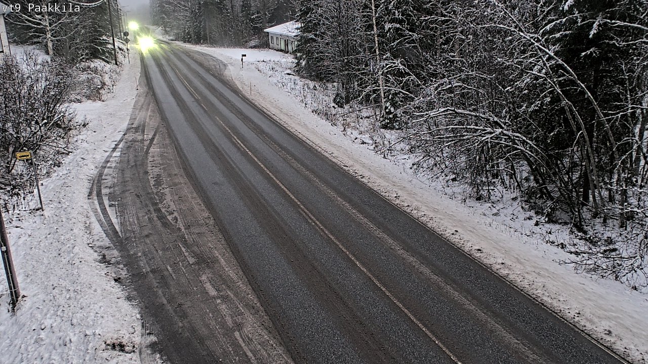 Weather Camera Image Road 9 Tuusniemi, Paakkila, Tuusniemi, Pohjois-Savo