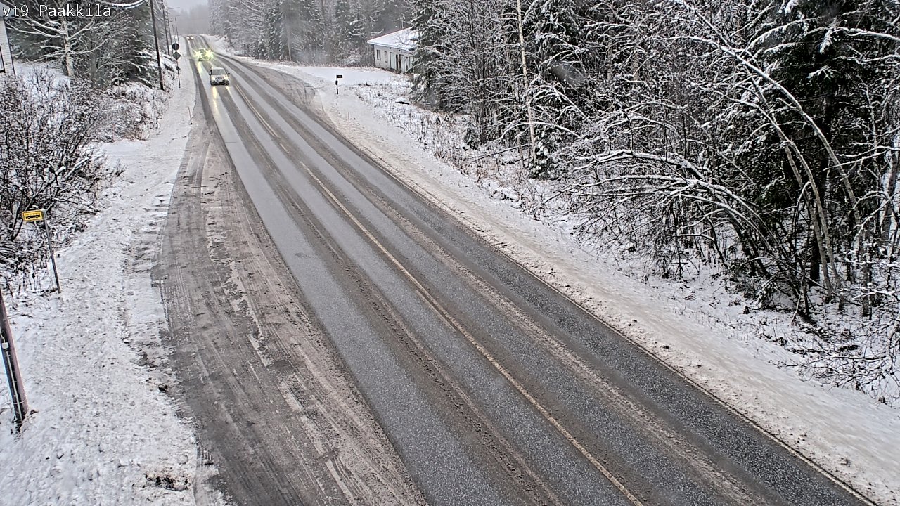 Weather Camera Image Road 9 Tuusniemi, Paakkila, Tuusniemi, Pohjois-Savo