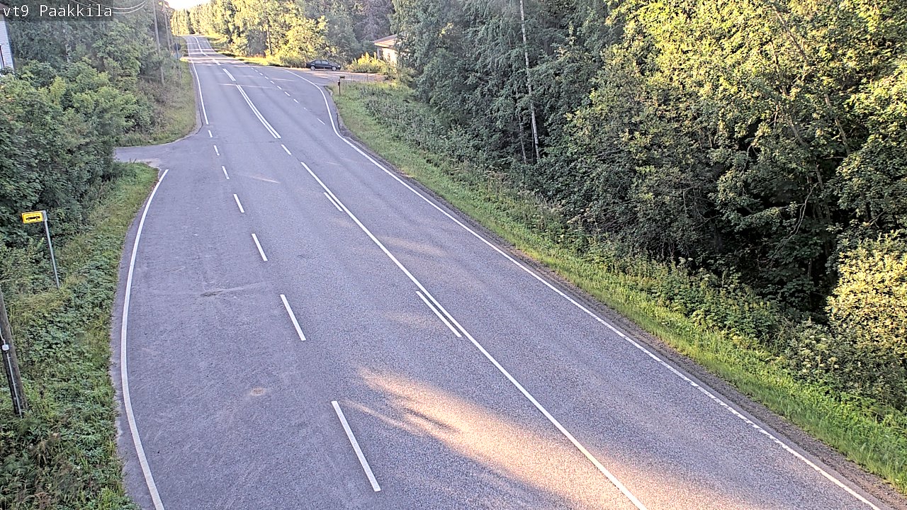 Kelikamerat Kuva Tie 9 Tuusniemi, Paakkila, Tuusniemi, Pohjois-Savo