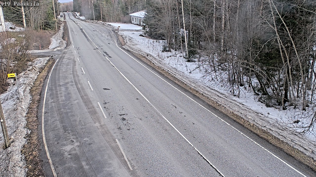 Kelikamerat Kuva Tie 9 Tuusniemi, Paakkila, Tuusniemi, Pohjois-Savo
