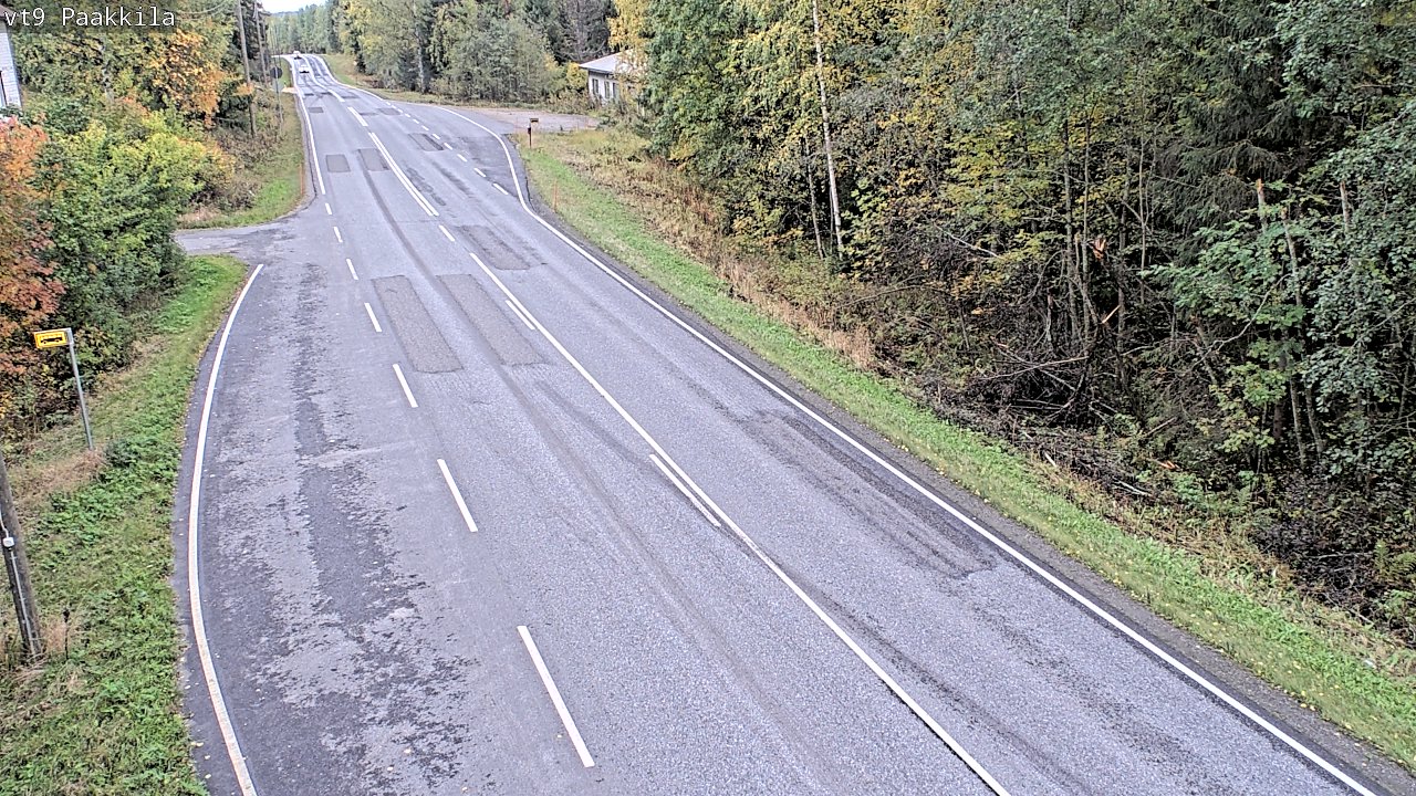 Kelikamerat Kuva Tie 9 Tuusniemi, Paakkila, Tuusniemi, Pohjois-Savo