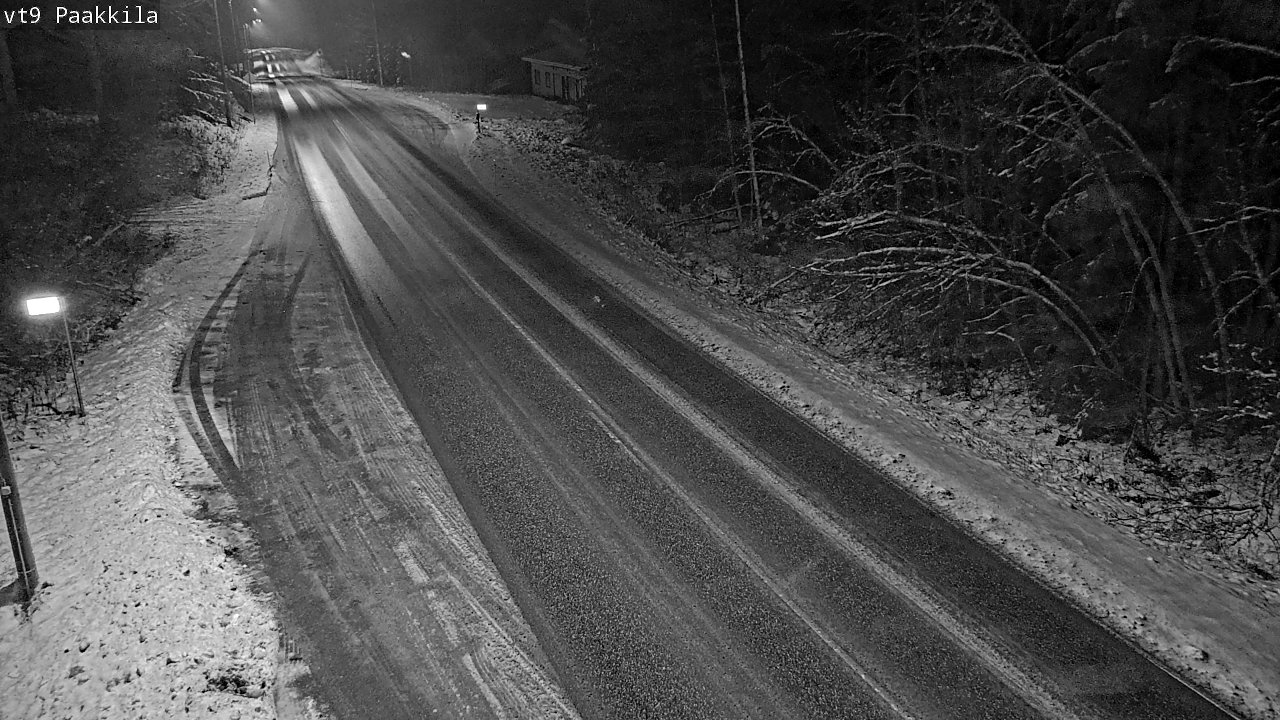 Weather Camera Image Road 9 Tuusniemi, Paakkila, Tuusniemi, Pohjois-Savo