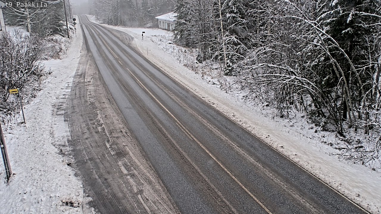 Weather Camera Image Road 9 Tuusniemi, Paakkila, Tuusniemi, Pohjois-Savo