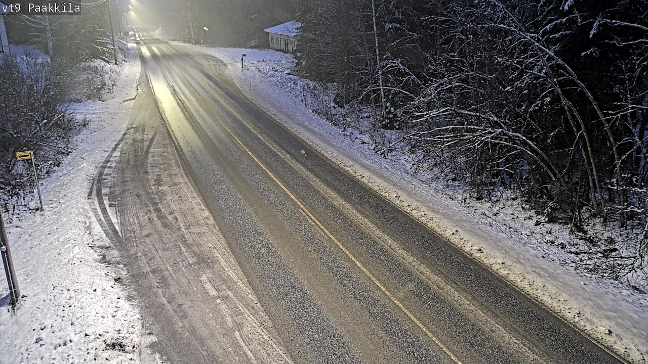 Weather Camera Image Road 9 Tuusniemi, Paakkila, Tuusniemi, Pohjois-Savo