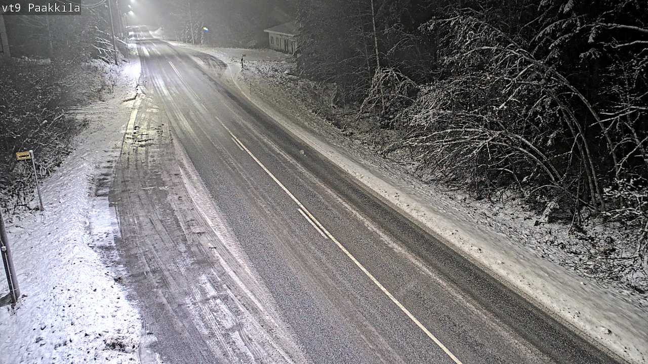 Weather Camera Image Road 9 Tuusniemi, Paakkila, Tuusniemi, Pohjois-Savo
