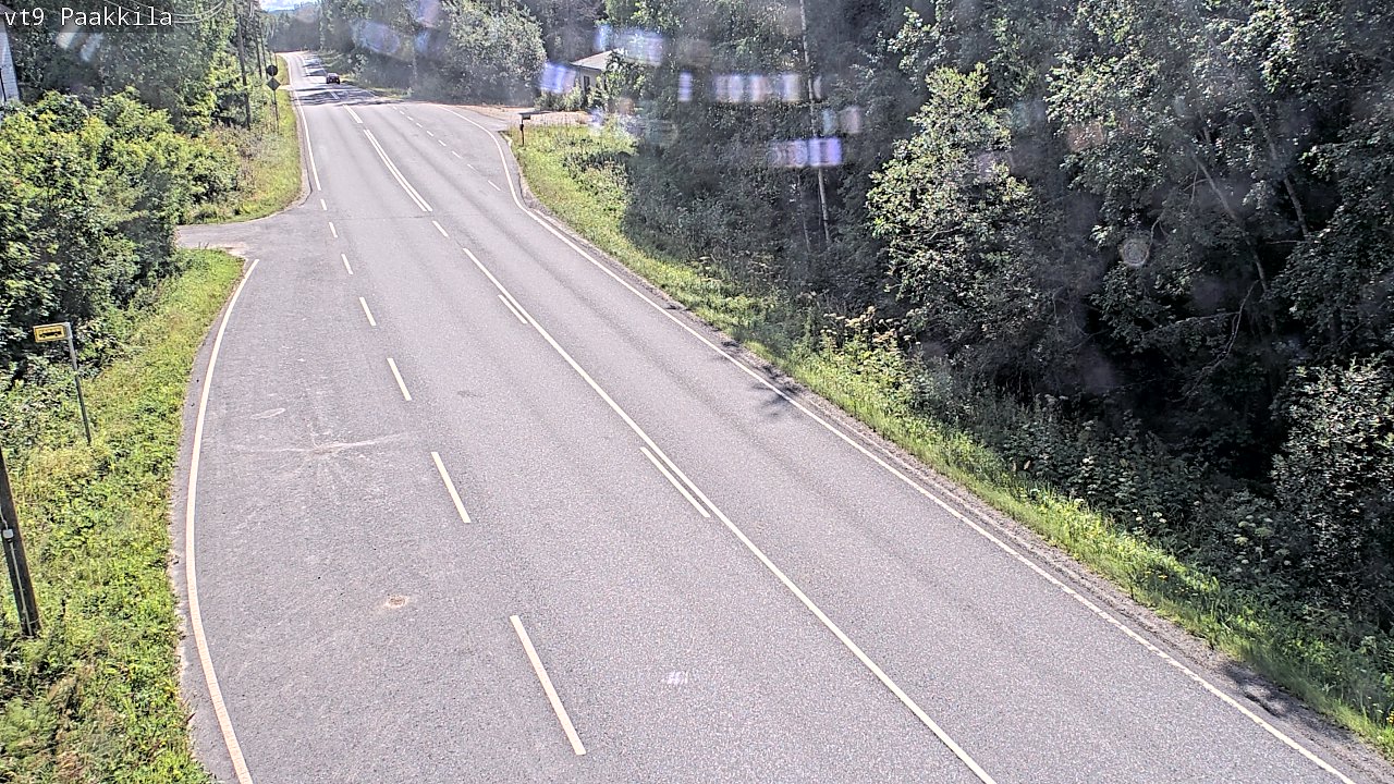 Weather Camera Image Väg 9 Tuusniemi, Paakkila, Tuusniemi, Pohjois-Savo