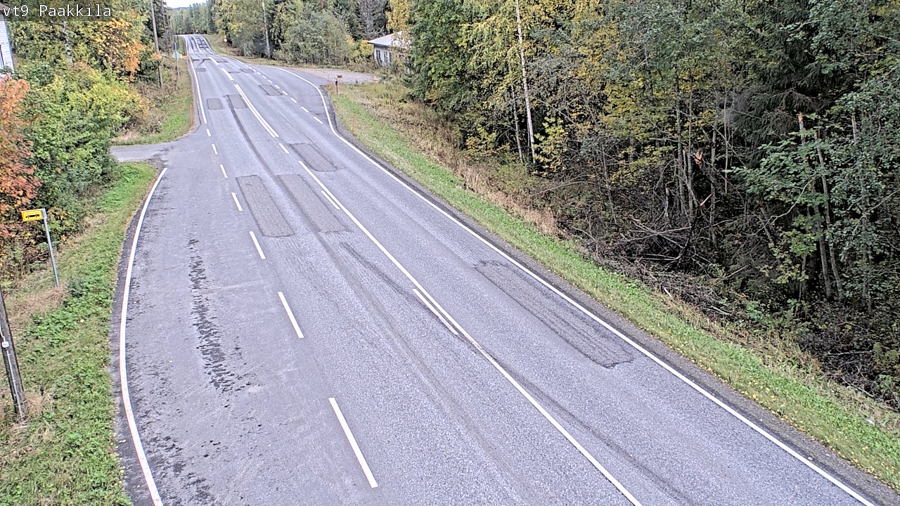 Weather Camera Image Road 9 Tuusniemi, Paakkila, Tuusniemi, Pohjois-Savo