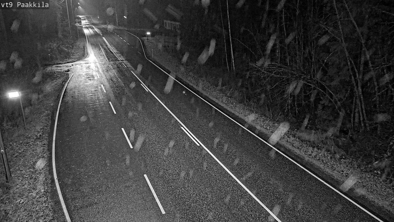 Weather Camera Image Road 9 Tuusniemi, Paakkila, Tuusniemi, Pohjois-Savo