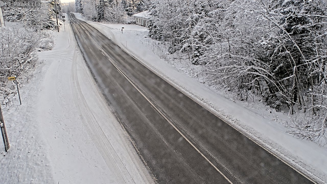 Kelikamerat Kuva Tie 9 Tuusniemi, Paakkila, Tuusniemi, Pohjois-Savo