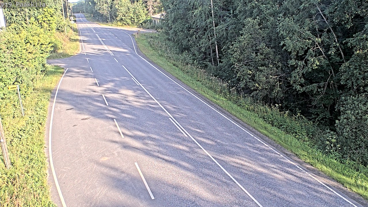 Weather Camera Image Väg 9 Tuusniemi, Paakkila, Tuusniemi, Pohjois-Savo