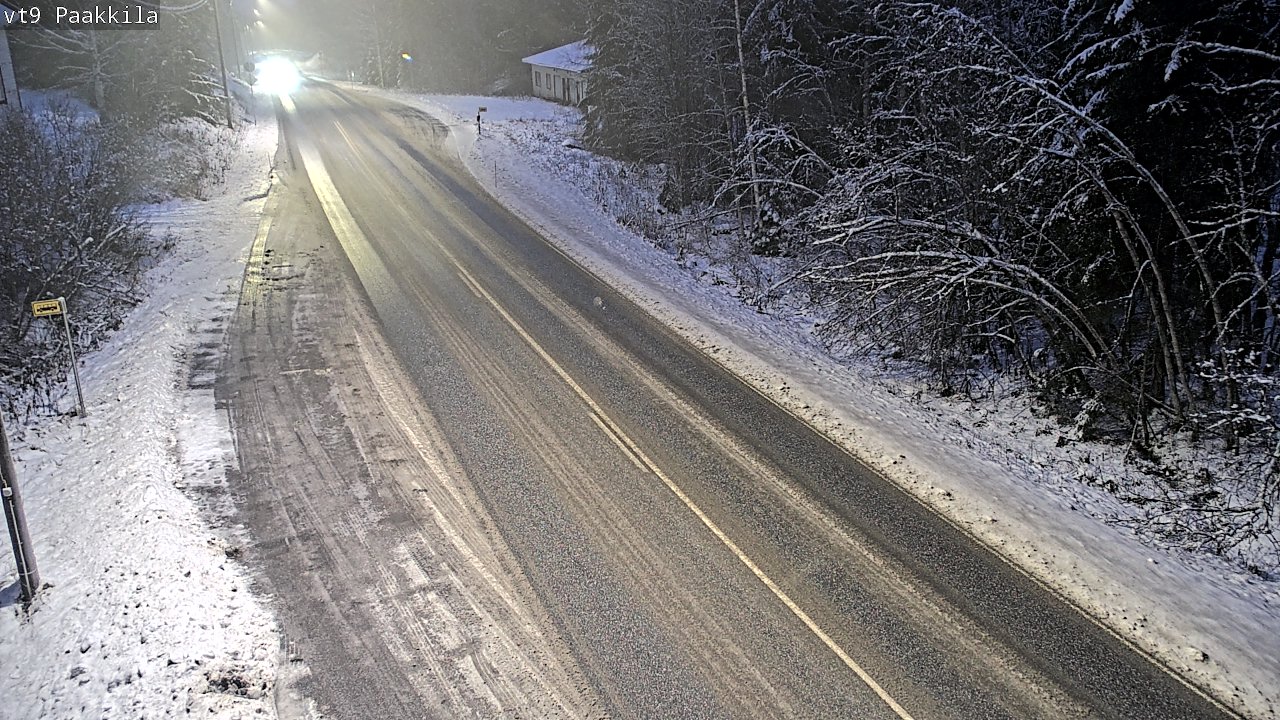 Weather Camera Image Road 9 Tuusniemi, Paakkila, Tuusniemi, Pohjois-Savo