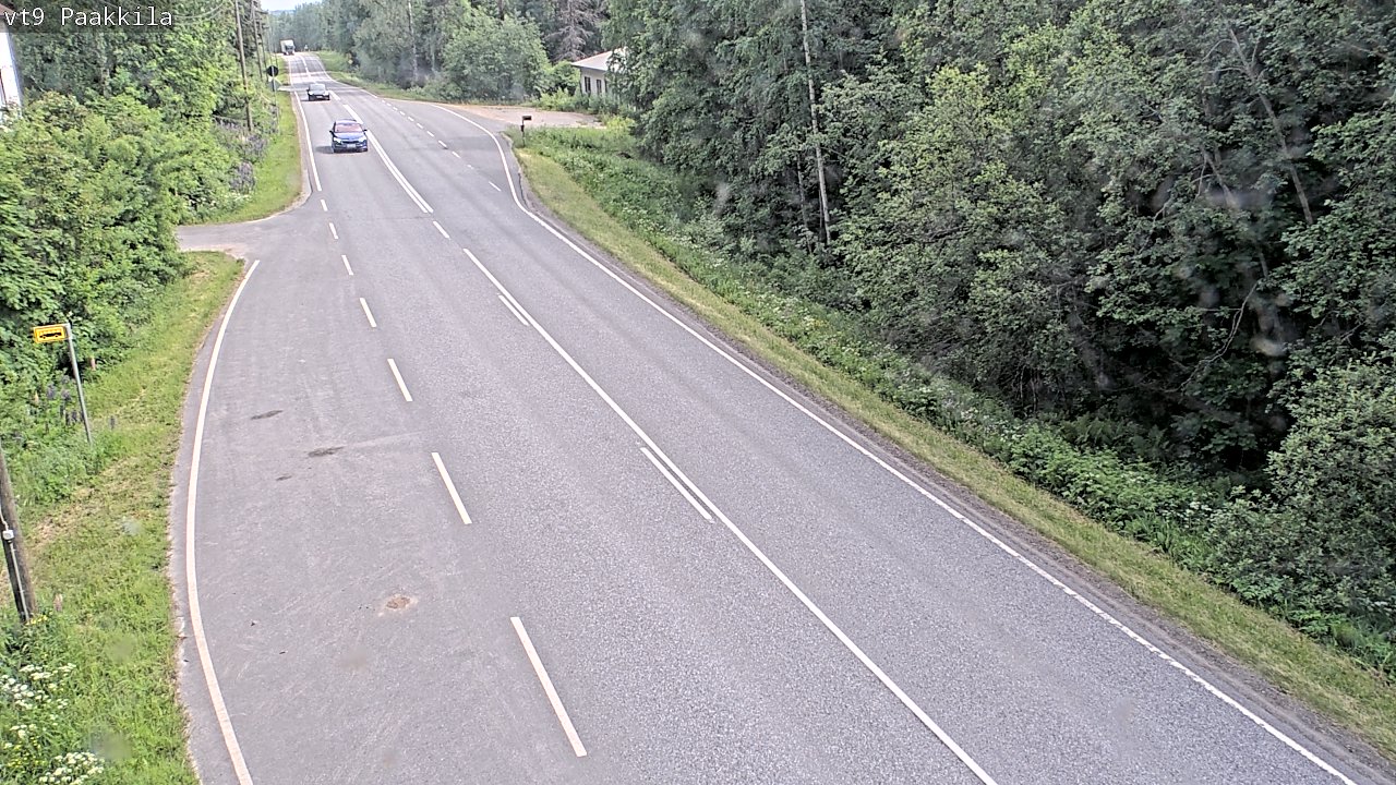 Weather Camera Image Road 9 Tuusniemi, Paakkila, Tuusniemi, Pohjois-Savo