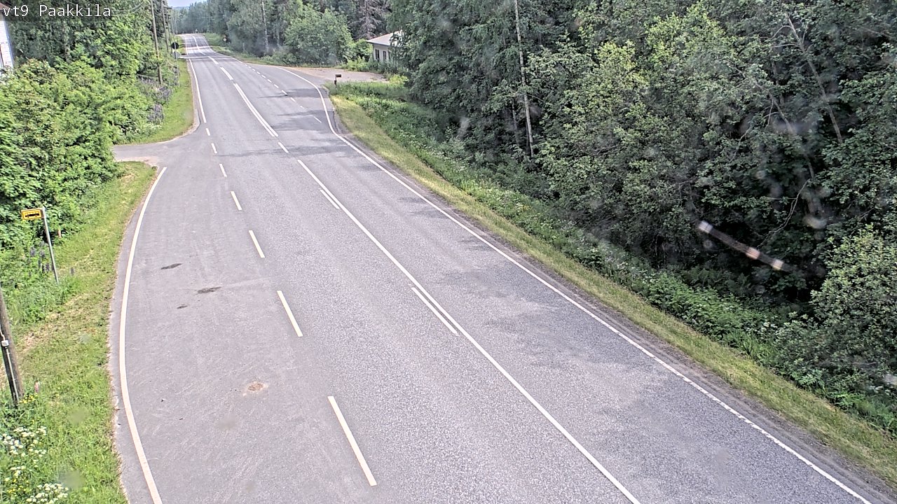 Weather Camera Image Road 9 Tuusniemi, Paakkila, Tuusniemi, Pohjois-Savo