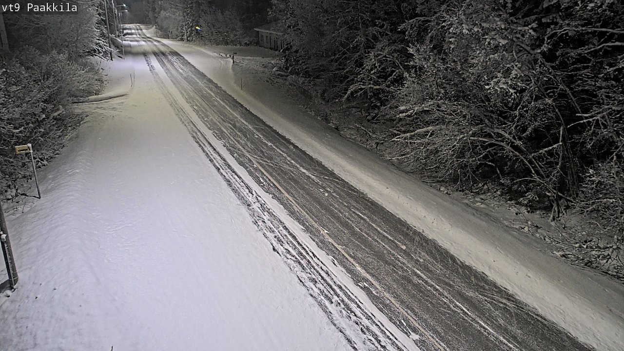 Kelikamerat Kuva Tie 9 Tuusniemi, Paakkila, Tuusniemi, Pohjois-Savo