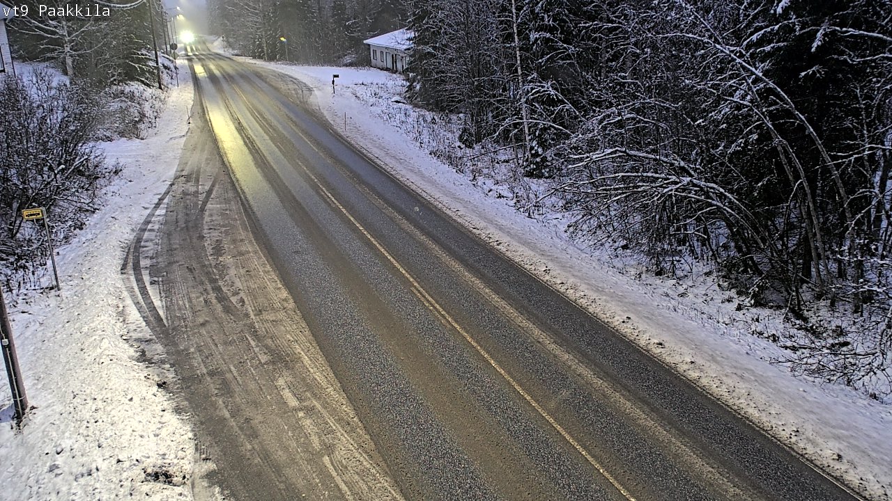 Weather Camera Image Road 9 Tuusniemi, Paakkila, Tuusniemi, Pohjois-Savo