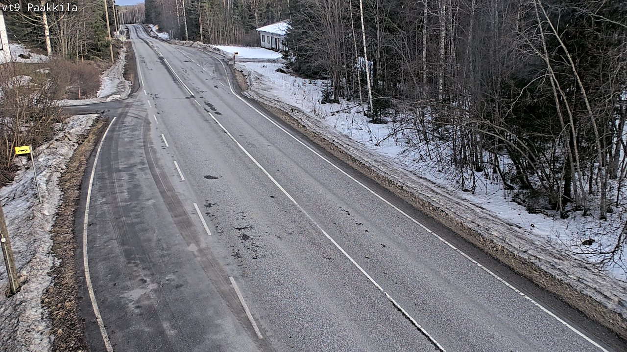 Kelikamerat Kuva Tie 9 Tuusniemi, Paakkila, Tuusniemi, Pohjois-Savo