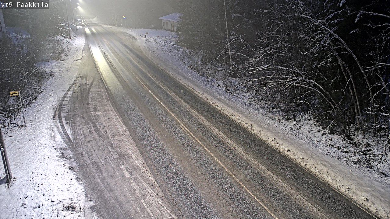 Weather Camera Image Road 9 Tuusniemi, Paakkila, Tuusniemi, Pohjois-Savo