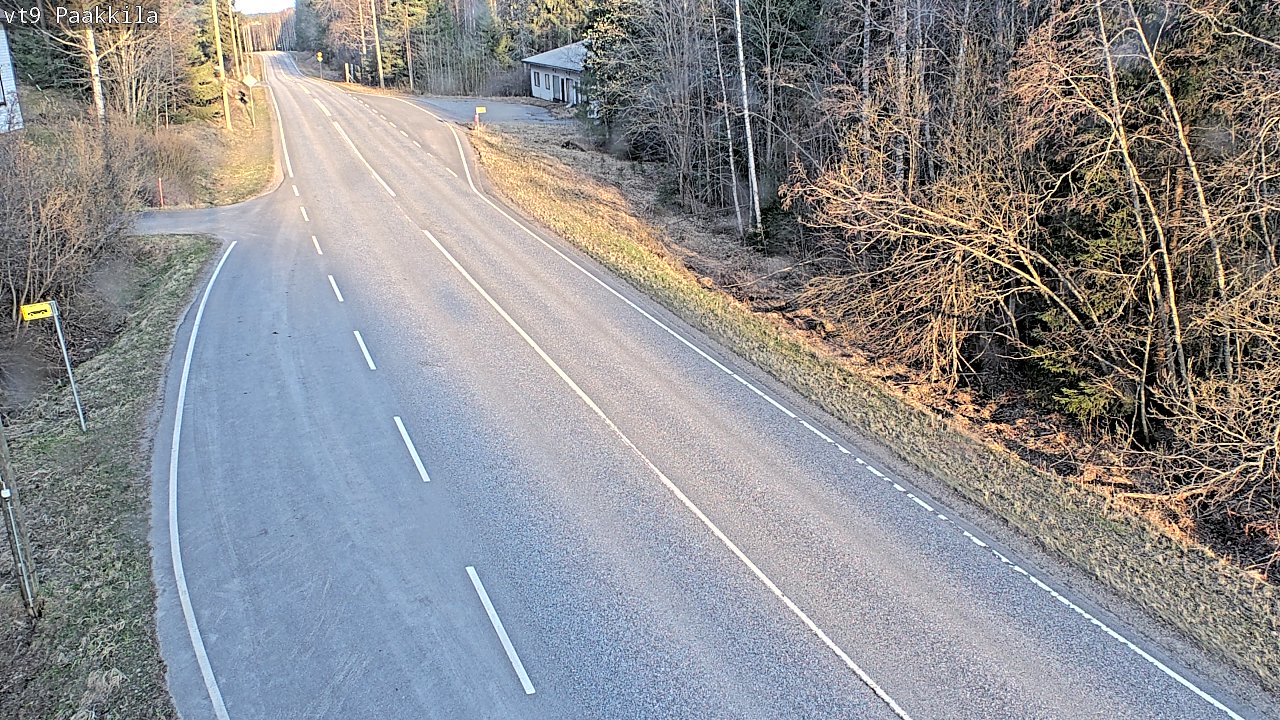 Weather Camera Image Road 9 Tuusniemi, Paakkila, Tuusniemi, Pohjois-Savo