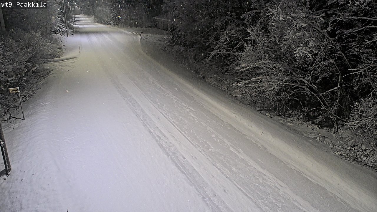 Kelikamerat Kuva Tie 9 Tuusniemi, Paakkila, Tuusniemi, Pohjois-Savo