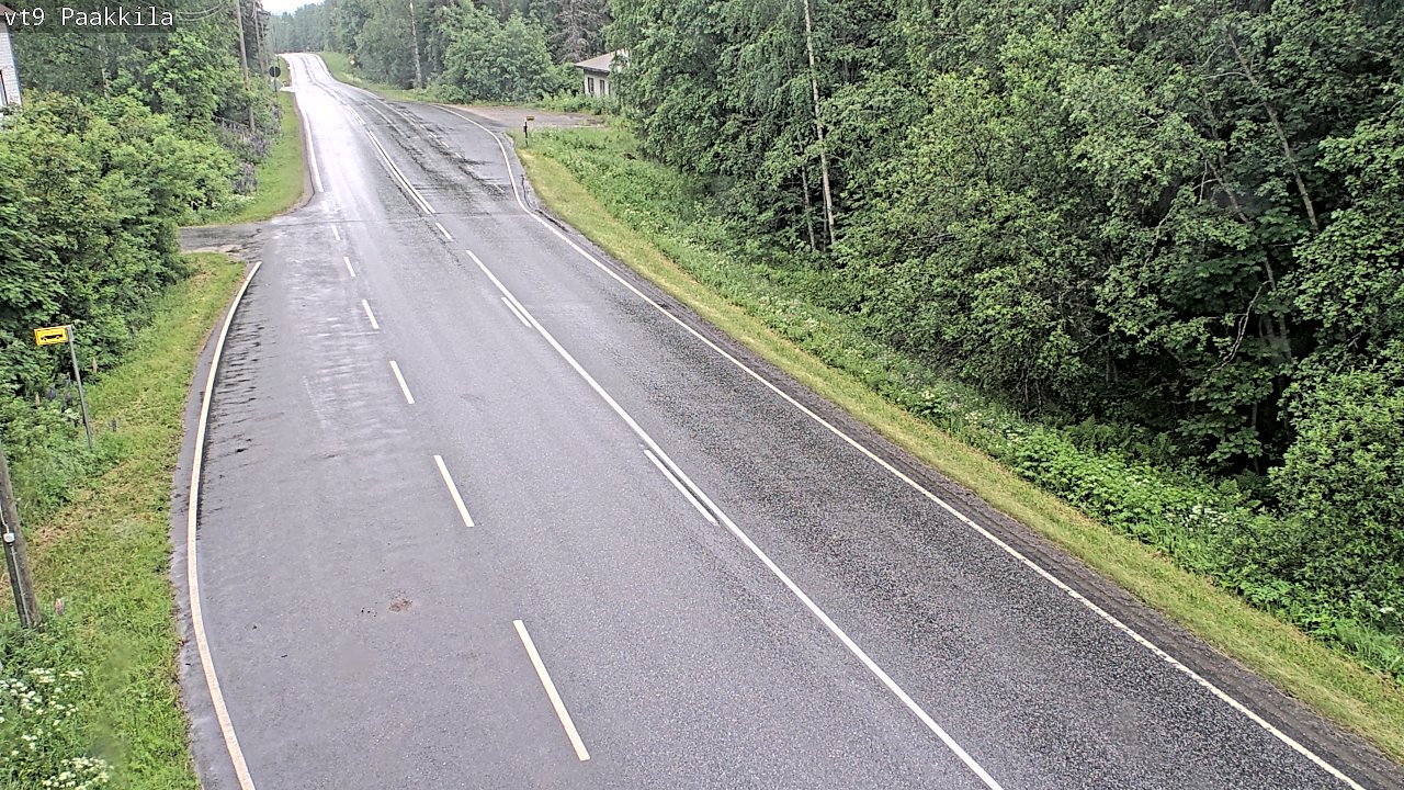 Weather Camera Image Road 9 Tuusniemi, Paakkila, Tuusniemi, Pohjois-Savo