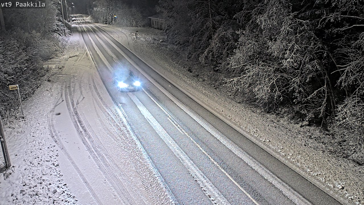 Kelikamerat Kuva Tie 9 Tuusniemi, Paakkila, Tuusniemi, Pohjois-Savo