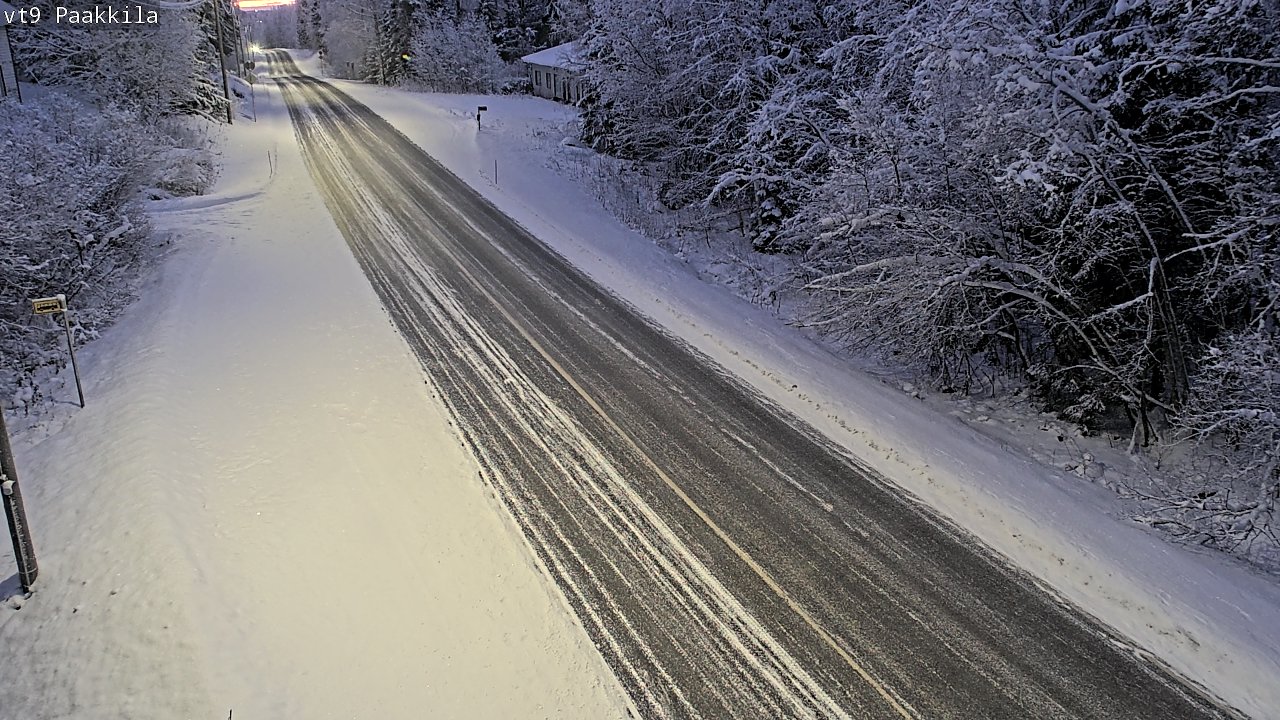 Kelikamerat Kuva Tie 9 Tuusniemi, Paakkila, Tuusniemi, Pohjois-Savo