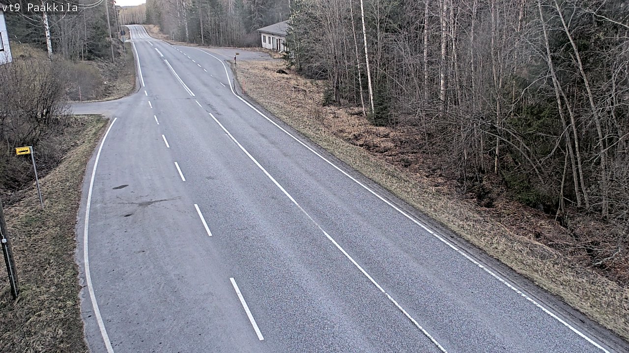 Kelikamerat Kuva Tie 9 Tuusniemi, Paakkila, Tuusniemi, Pohjois-Savo