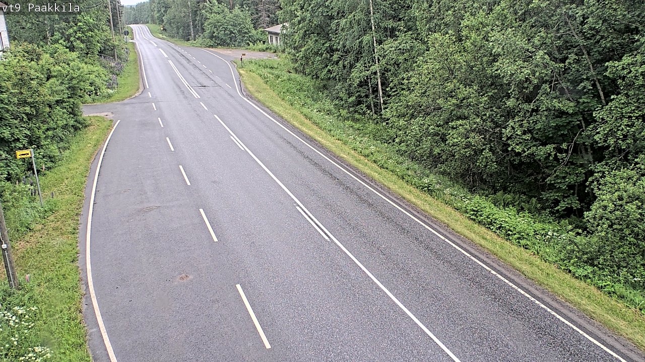 Weather Camera Image Road 9 Tuusniemi, Paakkila, Tuusniemi, Pohjois-Savo